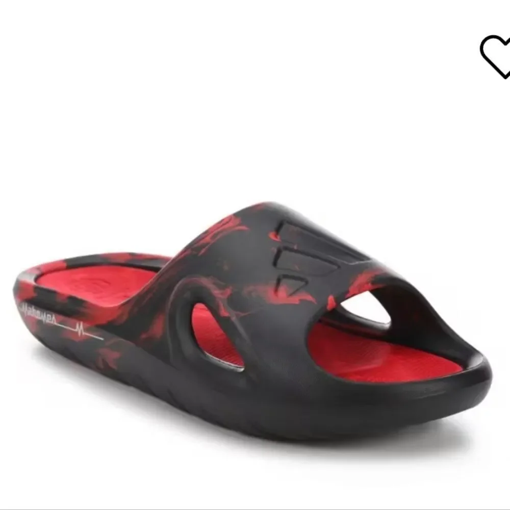 Adidas Adicane Patrick Mahomes Slide Sandals Red Black Size 8 New